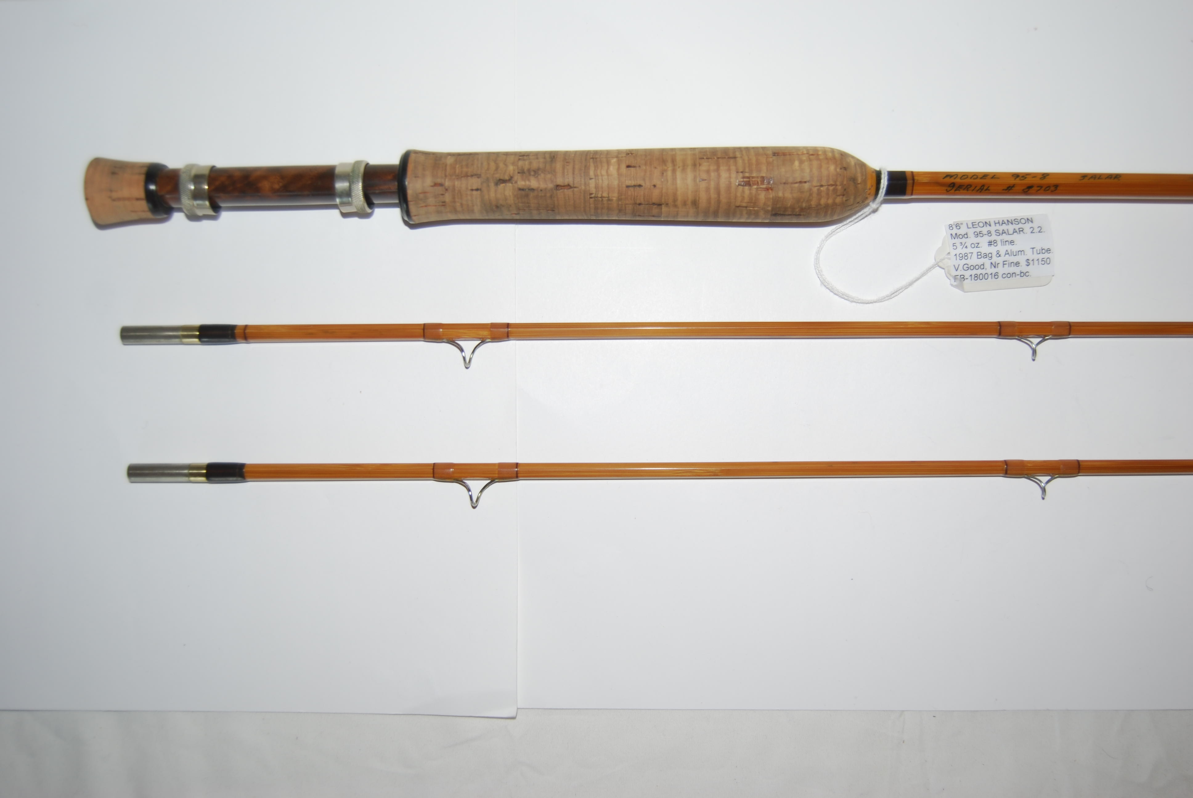 Image for 8’6” LEON HANSON Mod. 95-8 SALAR. 2/2. 5 3/4 oz. #8 Line.