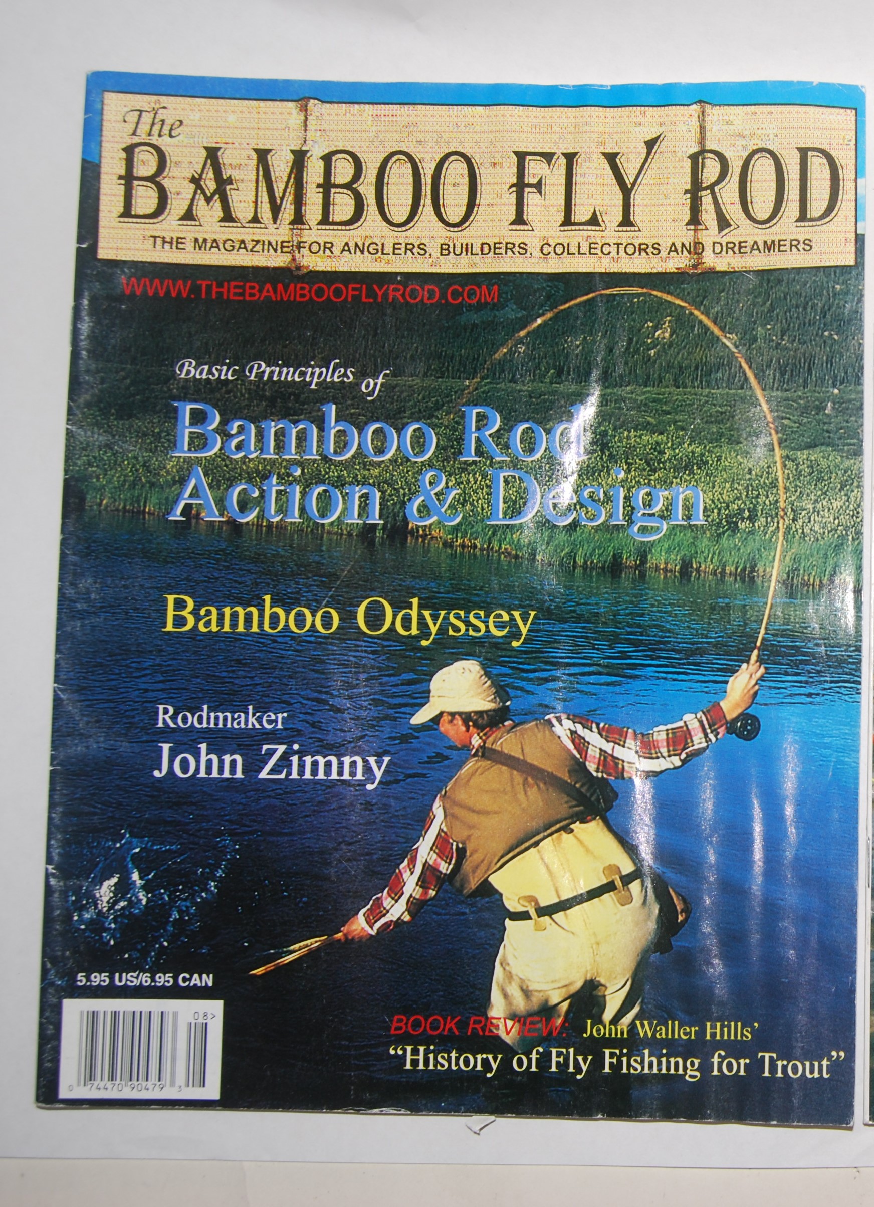 Brandin, Per. BASIC PRINCIPLES OFBAMBOO ROD ACTION & DESIGN. Bamboo Fly  Rod. Vol. 1 No. 4 July/August 1998. pp.4-7 & 42-43
