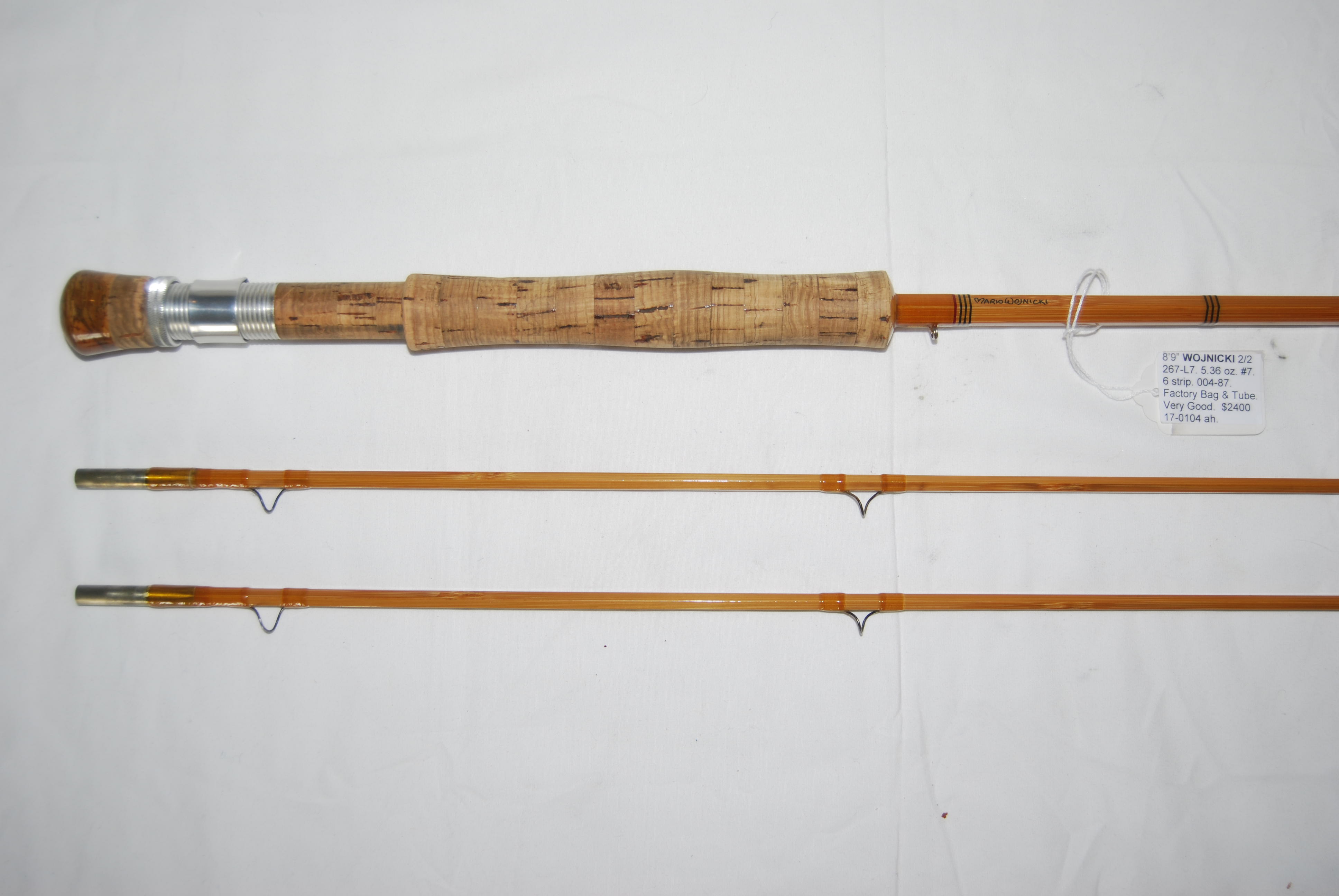 Sold at Auction: Paul H Young Bamboo Fly Rod 7 1/2 Feet Long 2/3 Wt