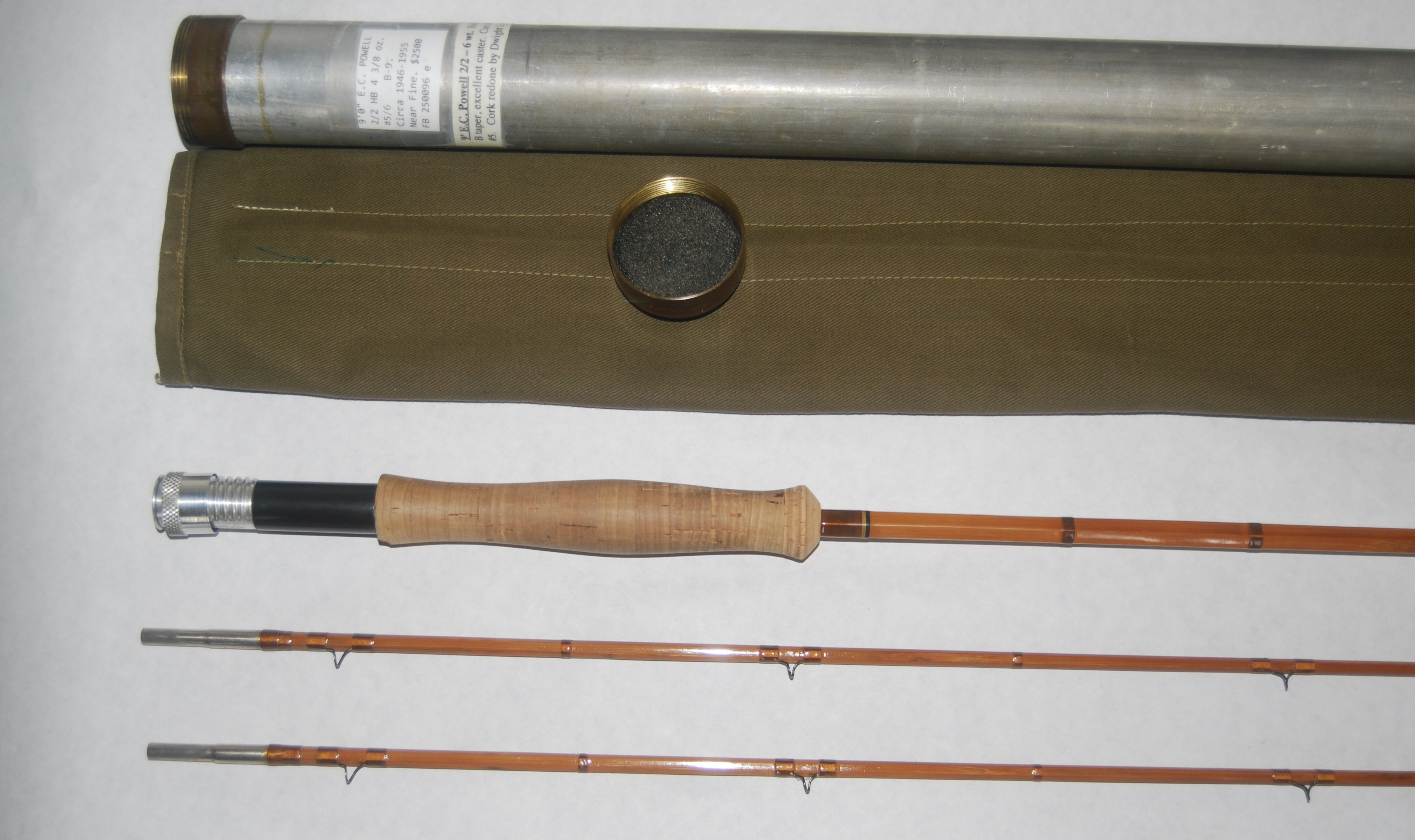 1950 bamboo fly fishing rod sewer 1900s rods collection  86 Vintage Fly Fisherman Throwback: The Bamboo