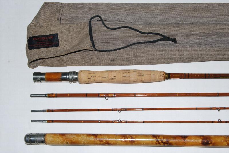 9'0 WINCHESTER [EDWARDS] 3/2. 5 5/8 oz. #6 line. Circa 1929-1934. Bag &  Bamboo Tip Tube
