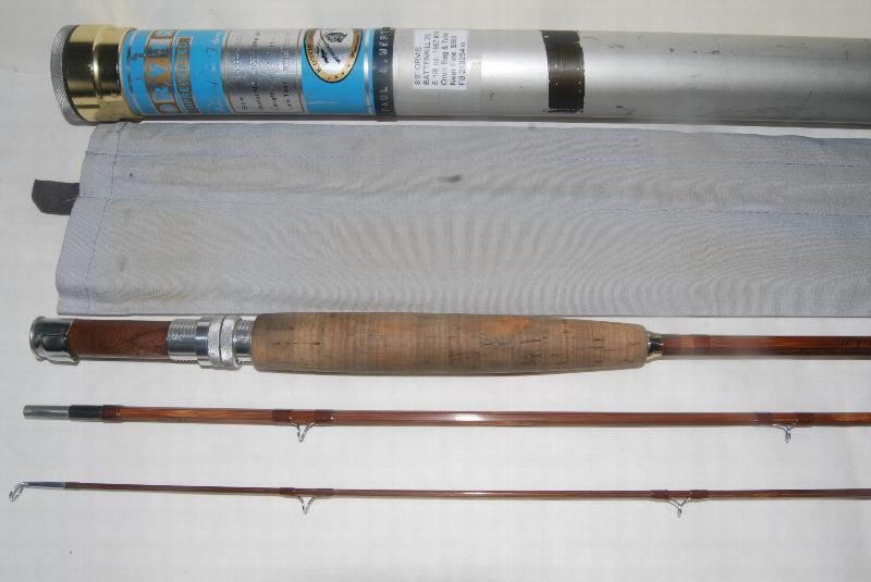 sold ORVIS BATTENKILL 8'6”BAMBOO ROD 3/2 - Classic Flyfishing Tackle
