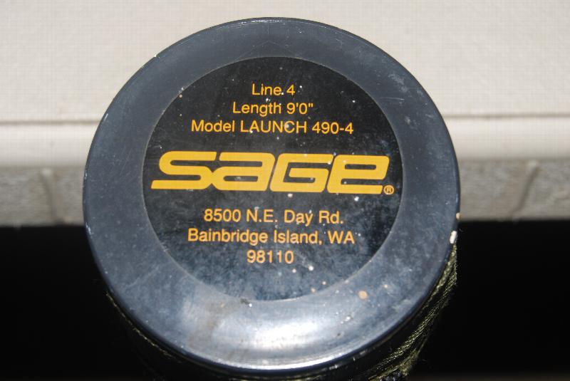 SAGE セージ フライロッド RPL + 890-4 #8 LINE 9