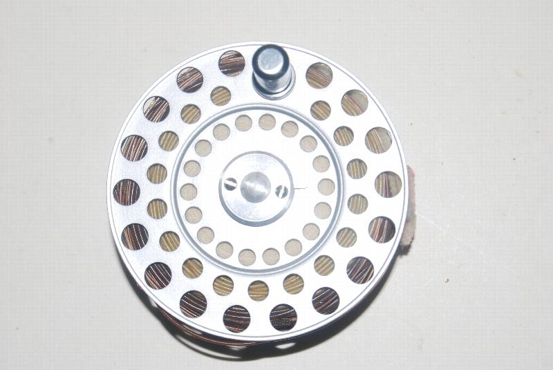 9cm Hardy VINTAGE HARDY'S FLY REEL 3.1/2" SPARE SPOOL WITH LINE  MADE IN ENGLAND 